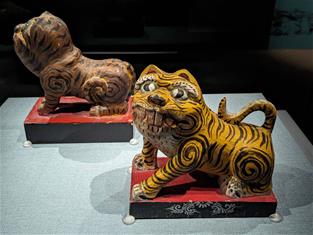 Photo: 國立台灣歷史博物館〈木雕虎爺神像〉