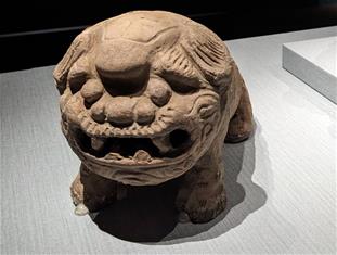 Photo: 國立台灣博物館的〈風獅爺〉