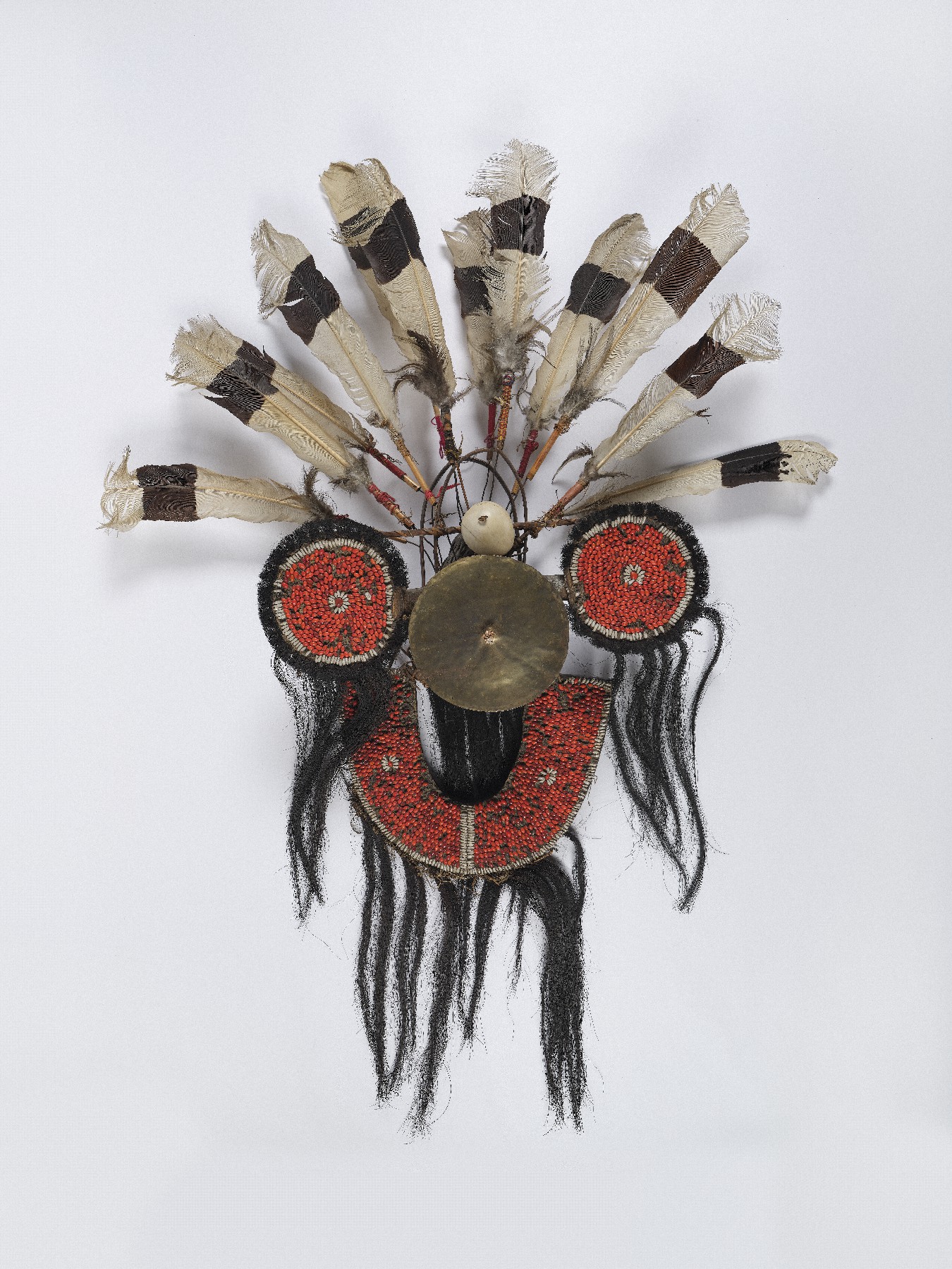 Headdress and neck ornament (lahupa or ya-khat)