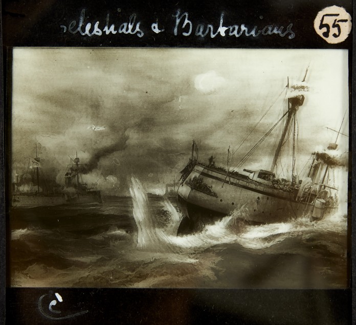 清日戰爭 琉璃原板