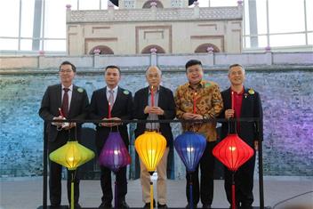 Photo: 2022故宮亞洲藝術節開幕點亮燈籠，啟動一整個月越南月的精彩活動