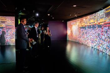 Photo: 本次展出透過九支影像作品，邀請觀眾走入神明的時間裡