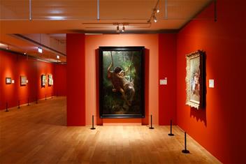 Photo: 美國大都會博物館首度來臺盛大展出，圖為考特〈春日〉。