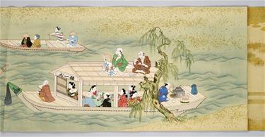 Photo: 8-淺草風俗畫卷(局部)只展至7月13日。(佚名_國立歷史博俗博物典藏)_2