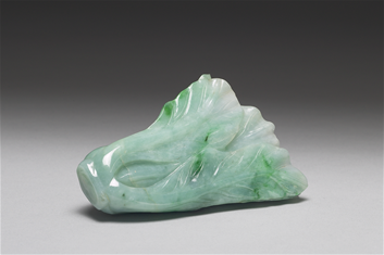 Photo: Starting August 4, the Jadeite Cabbage-Shaped Flower Holder (翠玉白菜花插) will take the place of the Jadeite Cabbage on display at the NPM Northern Branch
