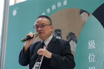 Photo: 故宮蕭宗煌院長致詞，邀請民眾來故宮欣賞不同於以往的創新展覽