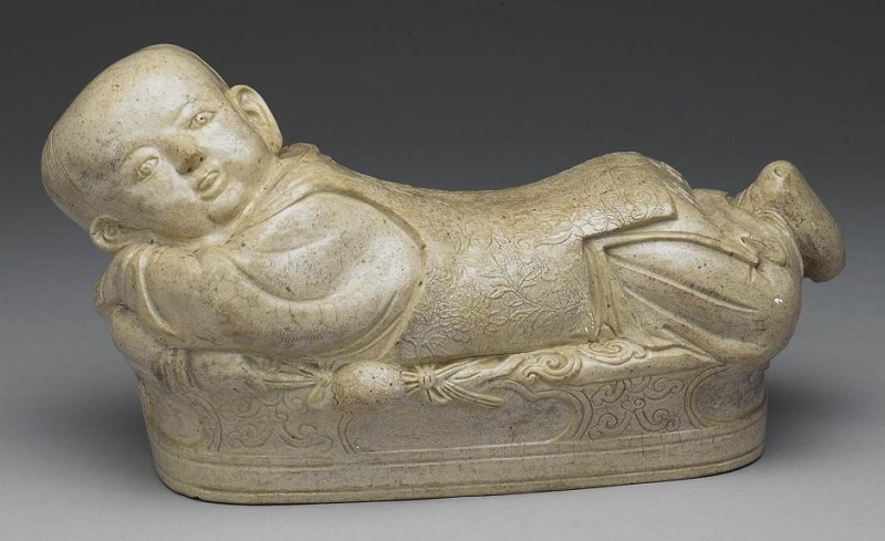 Pillow in the Shape of a Recumbent Child