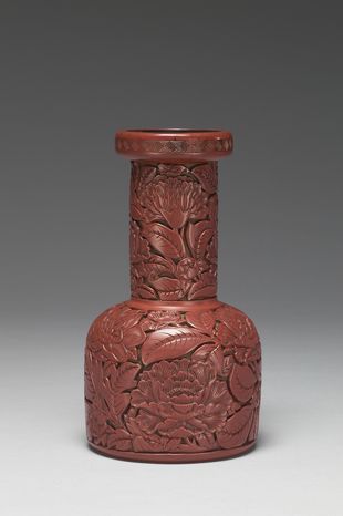 Vase with Floral Pattern