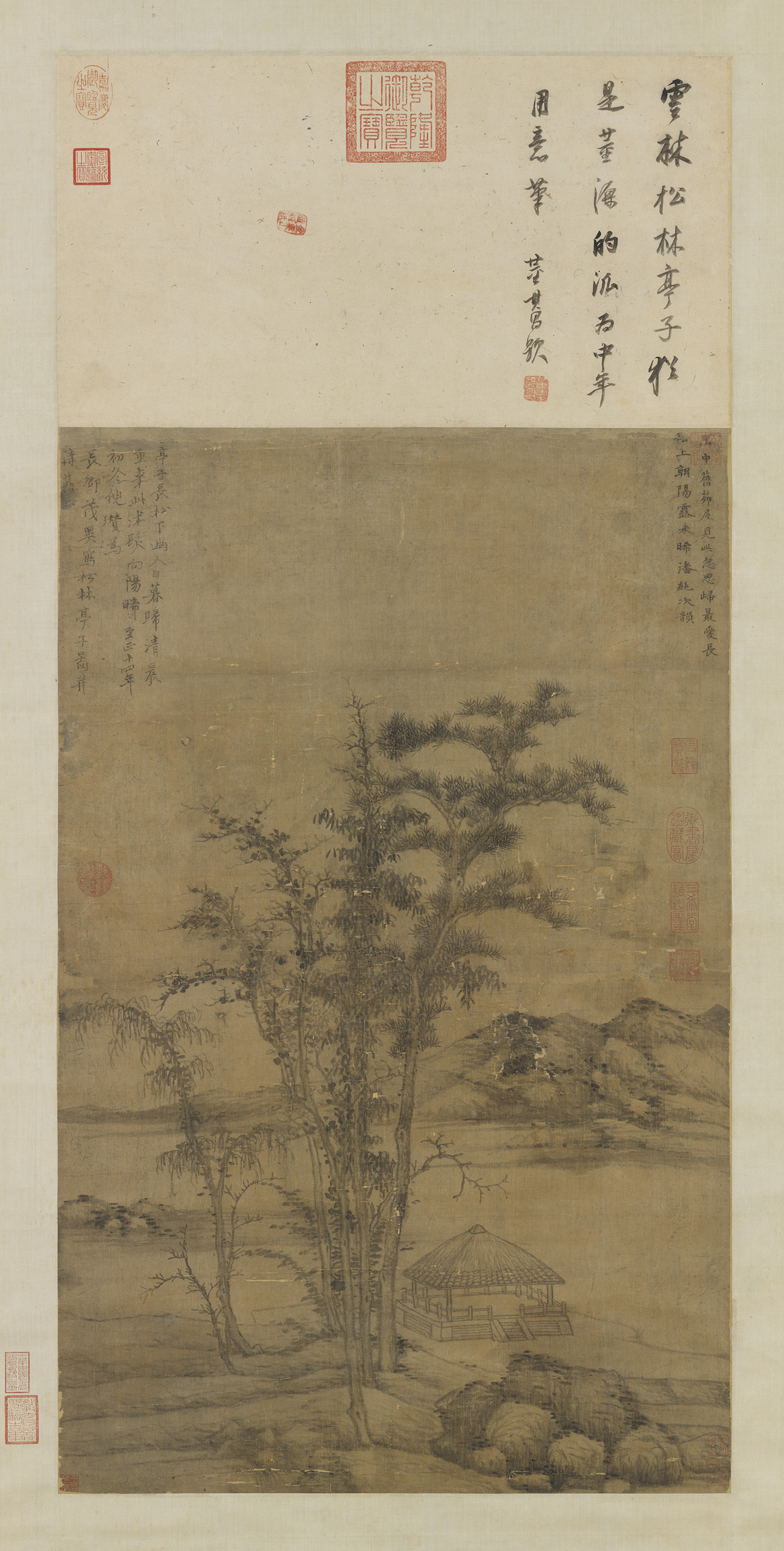 A Pavilion among Pines