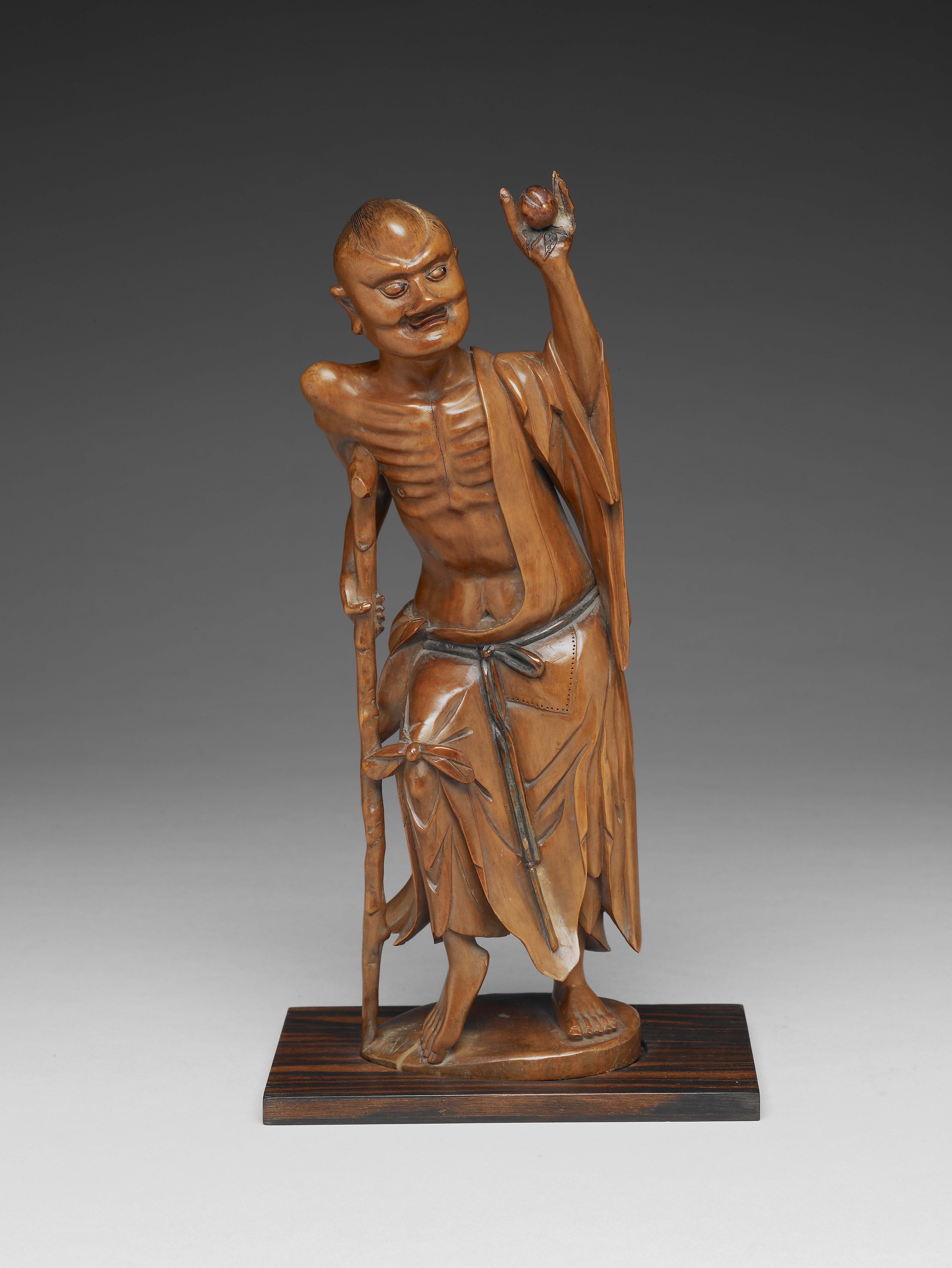 Wood sculpture of a lohan