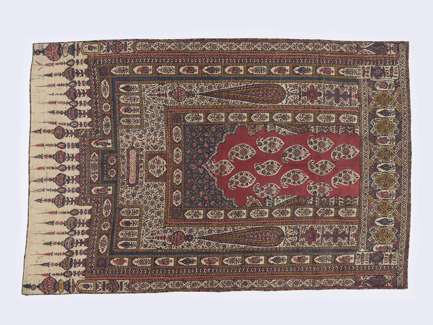 Kalamkari Prayer Mat (Janamaz)