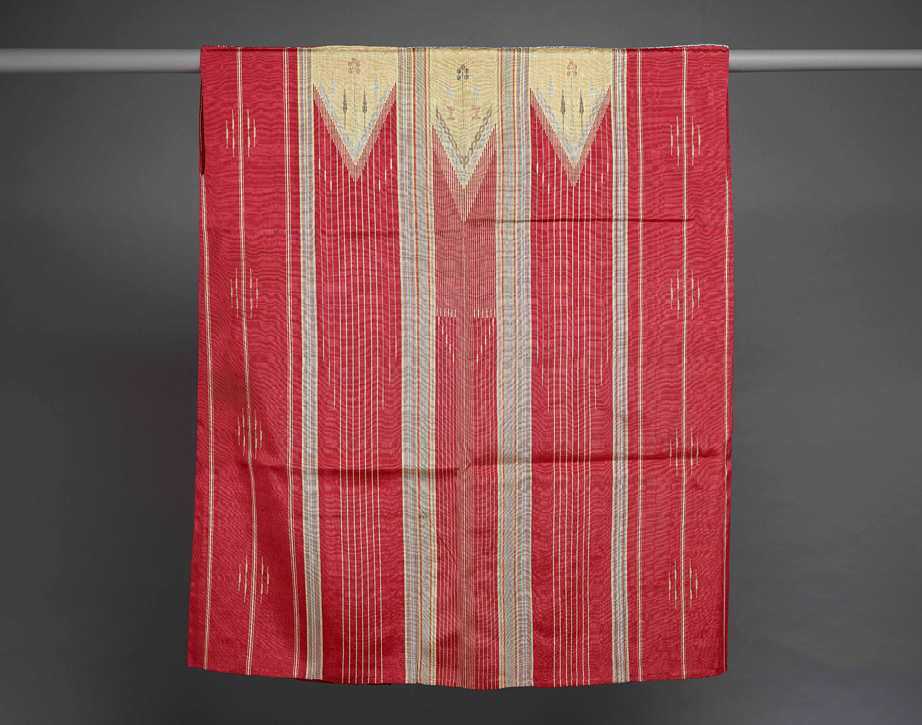Abaya Cloak with Goldwork on a Red Ground