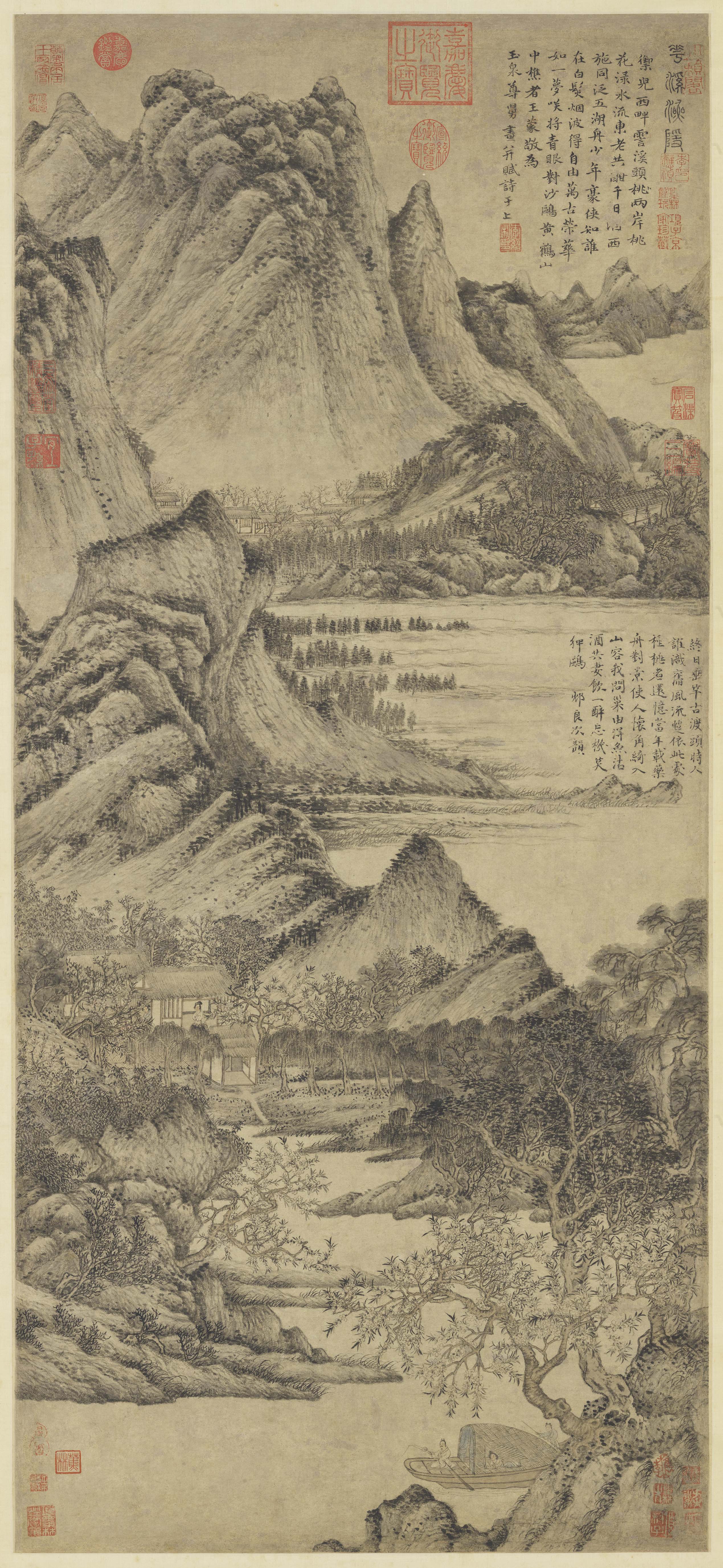 Flowers, Rivers, and a Recluse Fisherman 