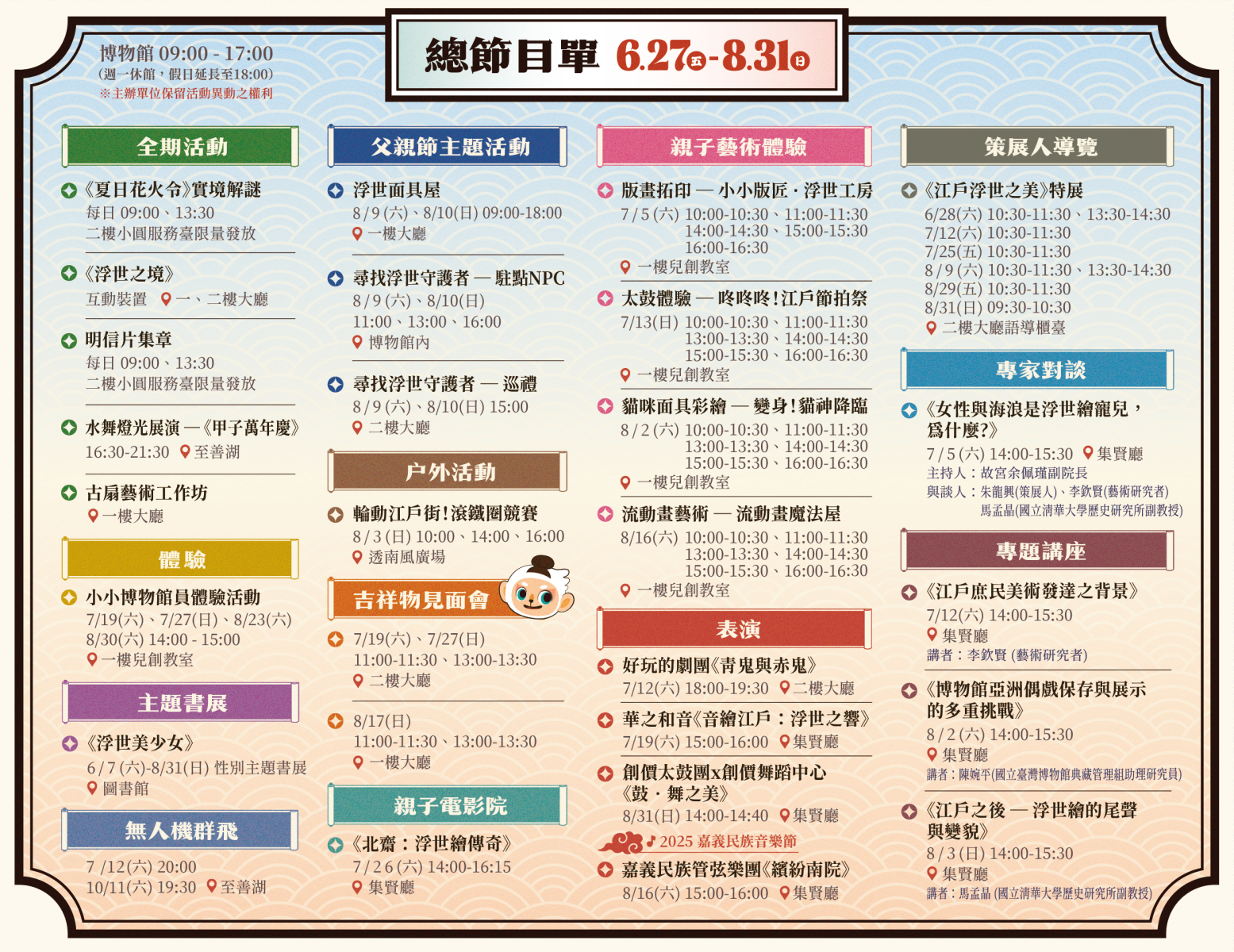 總節目單